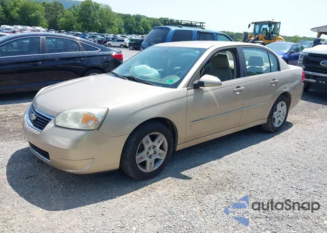 2006 Chevrolet Malibu Lt из США, поврежденный, VIN 1G1ZT51F76F239767